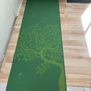 Green Gaiam Tree of Life Yoga Mat